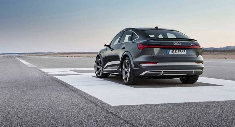 Audi e-tron aerodynamics