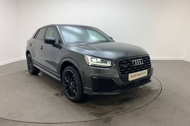 Audi Q2 2.0 Black Edition 35 TDI quattro 150 PS S tronic Saloon Diesel Daytona Grey Pearlescent