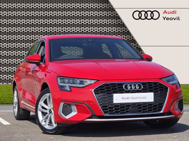 Audi A3 Sportback 1.0 Sport 30 TFSI  110 PS 6-speed Hatchback Petrol Tango Red Metallic