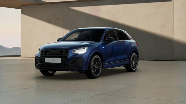 Audi Q2 1.5 AUDI Q2 Black Edition 35 TFSI 150 PS S tronic SUV Petrol Navarra blue, metallic