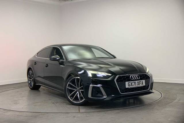 Audi A5 Sportback 2.0 S line 35 TDI  163 PS S tronic Hatchback Diesel Mythos Black Metallic
