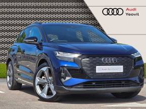 Audi Q4 e-tron at Yeovil Audi Yeovil
