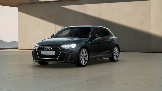 Audi A1 Sportback AUDI A1 Sportback S line 30 TFSI 116 PS S tronic Sportback Petrol Mythos black, metallic