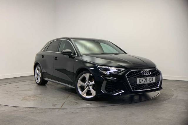 Audi A3 Sportback 1.5 S line 35 TFSI  150 PS S tronic Hatchback Petrol Mythos Black Metallic