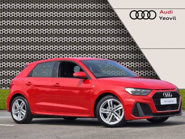 Audi A1 Sportback 1.5 S line 35 TFSI  150 PS S tronic Hatchback Petrol Misano Red Pearlescent