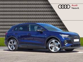 Audi Q4 e-tron at Yeovil Audi Yeovil