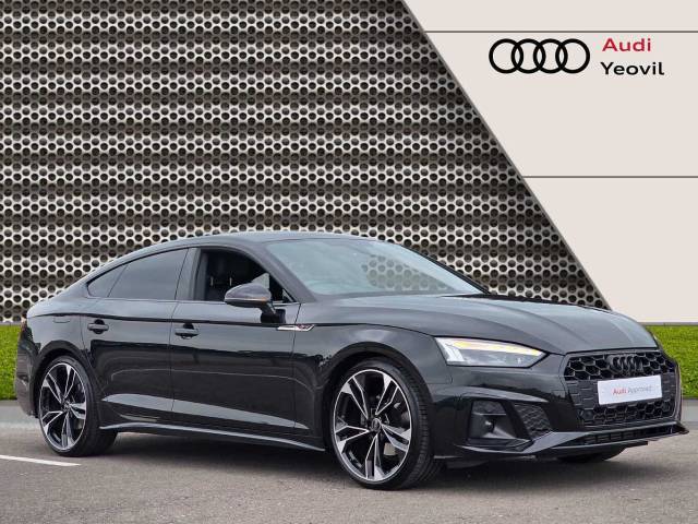 Audi A5 Sportback 2.0 Black Edition 35 TFSI  150 PS S tronic Hatchback Petrol Mythos black, metallic