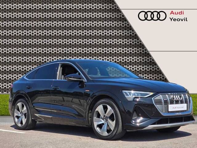 Audi e-tron Sportback Sportback S line 55 quattro 300,00 kW Hatchback Electric Mythos Black Metallic