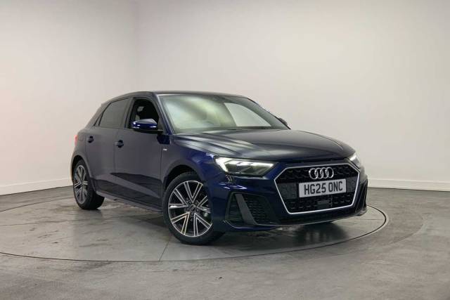 Audi A1 Sportback 1.0 S line 25 TFSI  95 PS 5-speed Hatchback Petrol Navarra blue, metallic