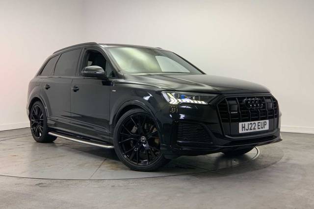 Audi Q7 3.0 Vorsprung 50 TDI quattro 286 PS tiptronic 4x4 vehicle Diesel Mythos Black Metallic