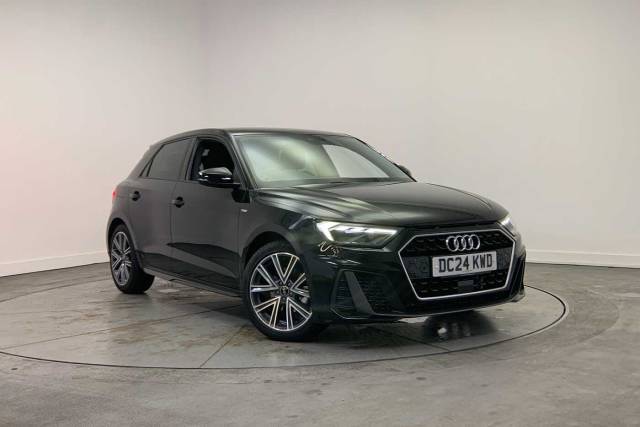 Audi A1 Sportback 1.0 S line 30 TFSI  116 PS S tronic Hatchback Petrol Mythos Black Metallic