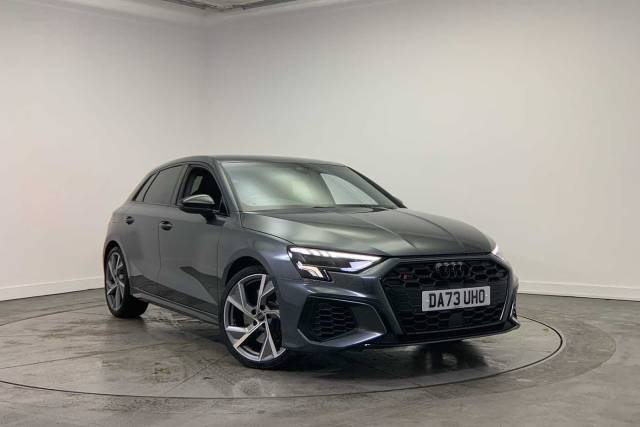Audi S3 Sportback 2.0 Black Edition TFSI  310 PS S tronic Hatchback Petrol Daytona Grey Pearl Effect