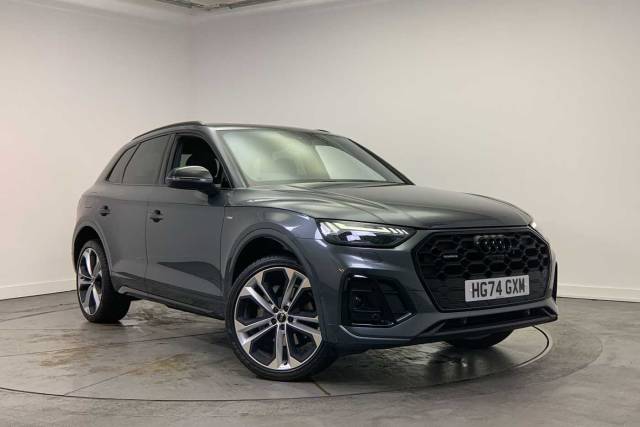Audi Q5 2.0 Black Edition 40 TDI quattro 204 PS S tronic 4x4 vehicle Diesel Daytona Grey Pearl Effect