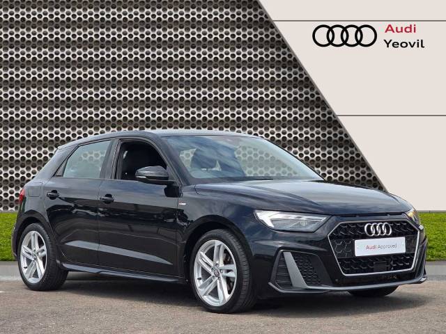 Audi A1 Sportback 1.5 S line 35 TFSI  150 PS S tronic Hatchback Petrol Myth Black Metallic
