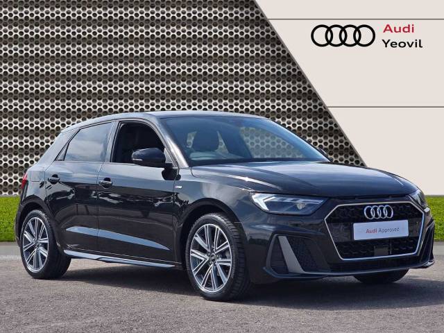Audi A1 Sportback 1.0 S line 25 TFSI  95 PS 5-speed Hatchback Petrol Myth Black Metallic