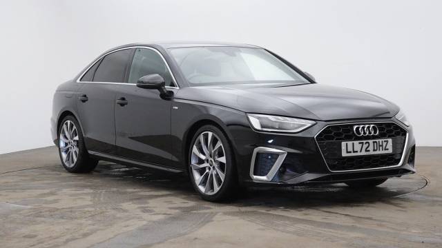 Audi A4 Saloon 2.0 S line 35 TFSI  150 PS S tronic Saloon Petrol Myth Black Metallic