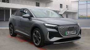Audi Q4 e-tron at Yeovil Audi Yeovil