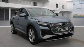 Audi Q4 e-tron at Yeovil Audi Yeovil