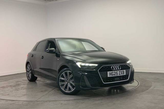 Audi A1 Sportback 1.0 S line 30 TFSI  116 PS S tronic Hatchback Petrol Mythos Black Metallic