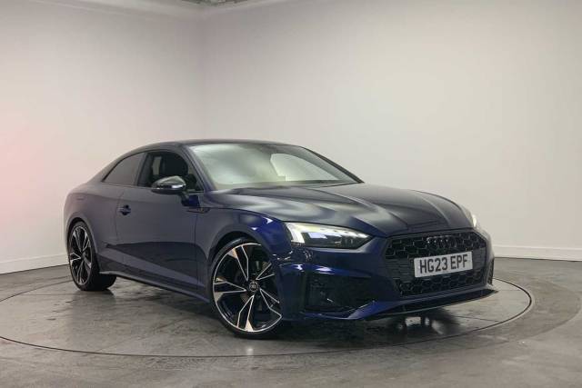 Audi A5 Coupe 2.0 Coup- Black Edition 35 TDI  163 PS S tronic Coupe Diesel Navarra blue, metallic