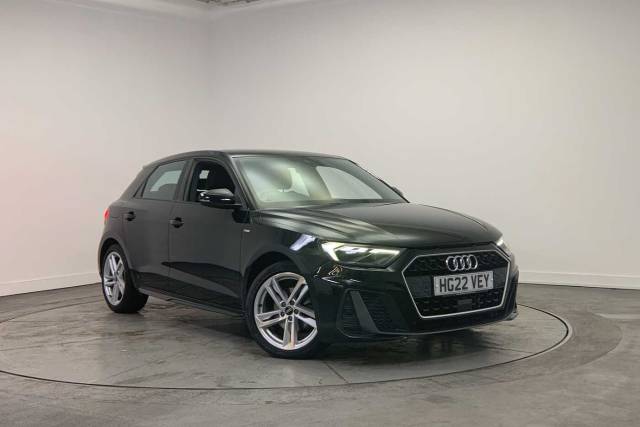 Audi A1 Sportback 1.0 S line 30 TFSI  110 PS 6-speed Hatchback Petrol Myth Black Metallic