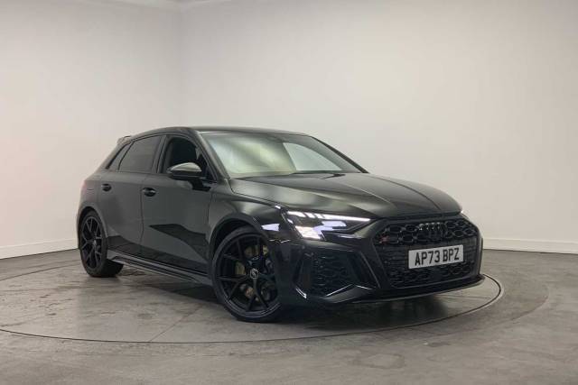Audi RS3 2.5 RS 3 Sportback Carbon Black   400 PS S tronic Hatchback Petrol Mythos black, metallic