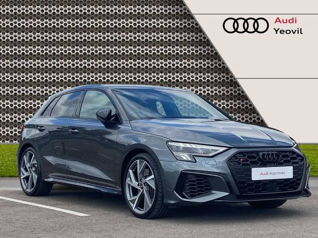 Audi S3 Sportback 2.0 Black Edition TFSI  310 PS S tronic Hatchback Petrol Daytona Grey Pearl Effect