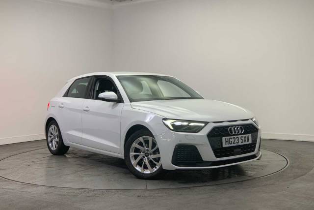 Audi A1 Sportback 1.0 Sport 25 TFSI  95 PS S tronic Hatchback Petrol Cortina White