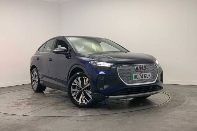 Audi Q4 e-tron Unclassified 4x4 vehicle Electric Navarra blue, metallic