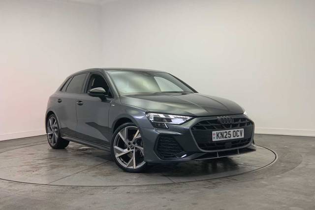 Audi A3 Sportback 1.5 Black Edition 35 TFSI  150 PS S tronic Hatchback Petrol Daytona Grey Pearl Effect