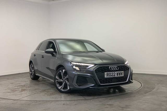 Audi A3 Sportback 1.5 S line 35 TFSI  150 PS S tronic Hatchback Petrol Daytona Grey Pearlescent