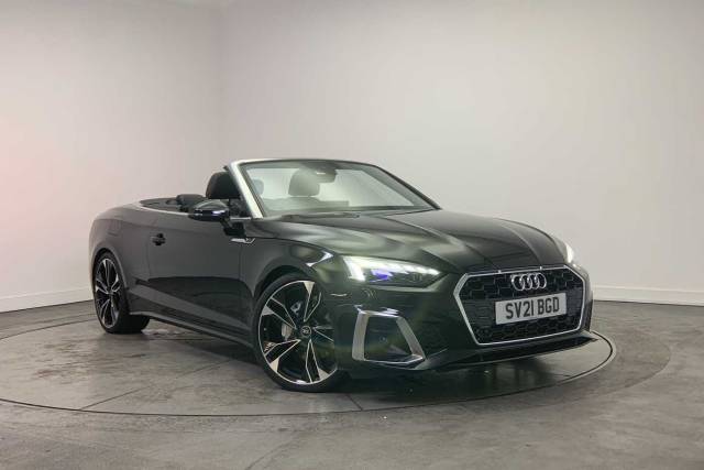 Audi A5 Cabriolet 2.0 Edition 1 40 TFSI  204 PS S tronic Convertible Petrol Mythos Black Metallic