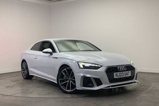 Audi A5 Coupe 2.0 Coup- S line 40 TFSI  204 PS S tronic Coupe Petrol Glacier white, metallic