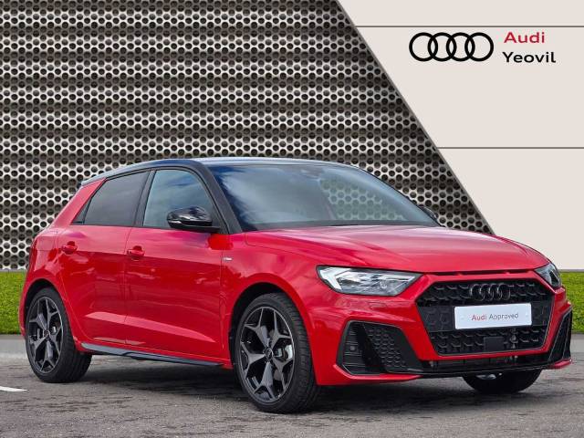Audi A1 Sportback 1.5 Black Edition 35 TFSI  150 PS S tronic Hatchback Petrol Progressive Red Metallic