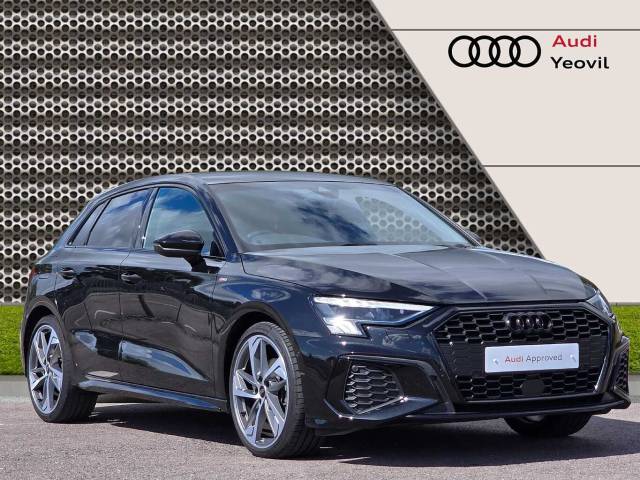 Audi A3 Sportback 1.5 Black Edition 35 TFSI  150 PS S tronic Hatchback Petrol Mythos black, metallic