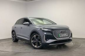 Audi Q4 e-tron 2022 at Yeovil Audi Yeovil