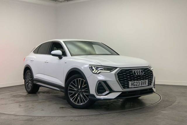 Audi Q3 Sportback 2.0 S line 35 TDI  150 PS S tronic Hatchback Diesel Ibis white, solid