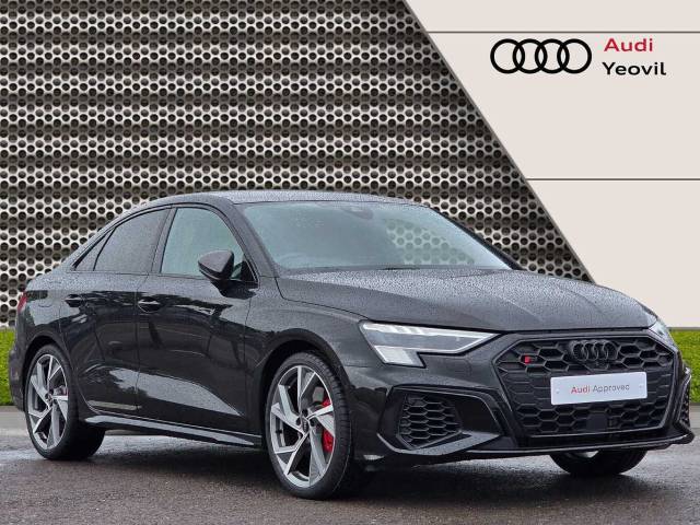 Audi S3 Saloon 2.0 Vorsprung TFSI  310 PS S tronic Saloon Petrol Mythos black, metallic