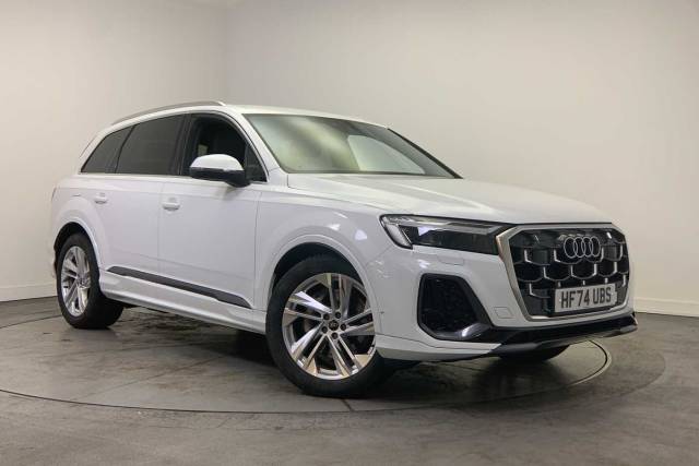 Audi Q7 3.0 SUV  S line 45 TDI quattro 231 PS tiptronic 4x4 vehicle Diesel Pure white, solid