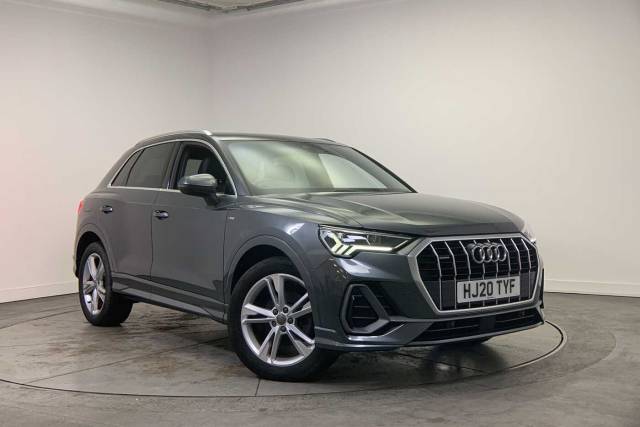 Audi Q3 2.0 S line 35 TDI quattro 150 PS 6-speed 4x4 vehicle Diesel Daytona Grey Pearlescent