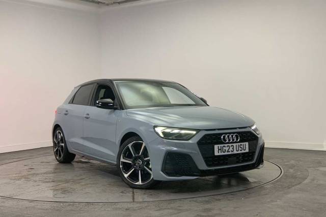 Audi A1 Sportback 1.0 Black Edition 30 TFSI  110 PS 6-speed Hatchback Petrol Arrow Grey Pearlescent