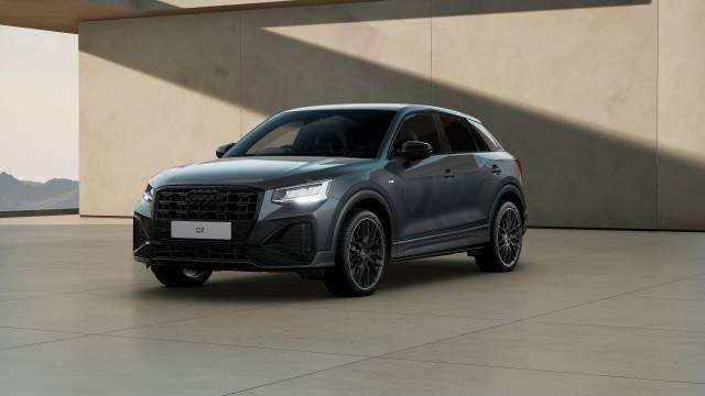Audi Q2 AUDI Q2 Black Edition 30 TFSI 116 PS 6-speed SUV Petrol Daytona grey, pearl effect