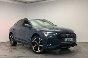 Audi e-tron Sportback 2022 at Yeovil Audi Yeovil