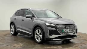 Audi Q4 e-tron 2022 at Yeovil Audi Yeovil