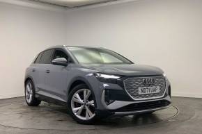Audi Q4 e-tron 2021 at Yeovil Audi Yeovil