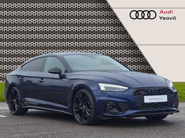 Audi S5 Sportback 3.0 Black Edition TDI  341 PS tiptronic Hatchback Diesel Navarra Blue Metallic