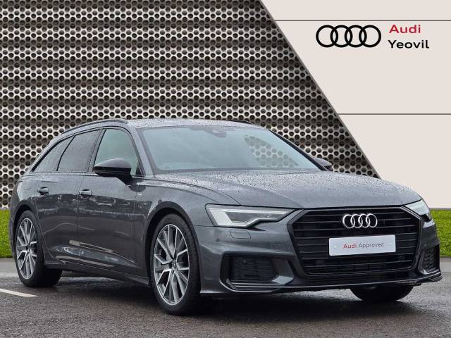 Audi A6 2.0 Avant Black Edition 40 TFSI  204 PS S tronic Estate Petrol Daytona Grey Pearlescent