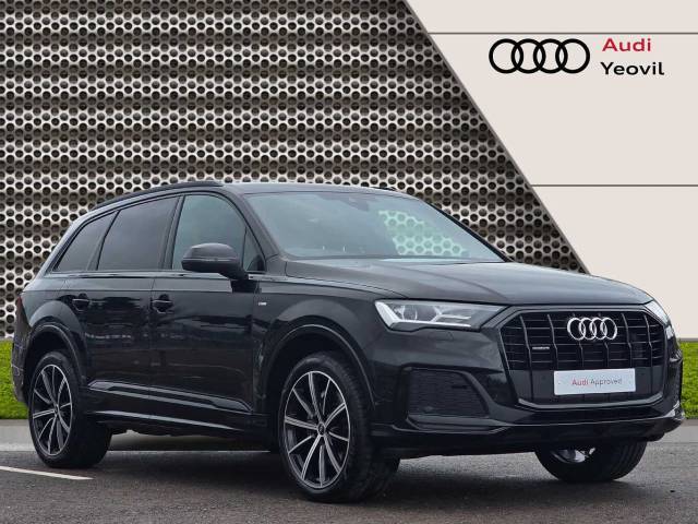 Audi Q7 3.0 Black Edition 50 TDI quattro 286 PS tiptronic 4x4 vehicle Diesel Mythos Black Metallic