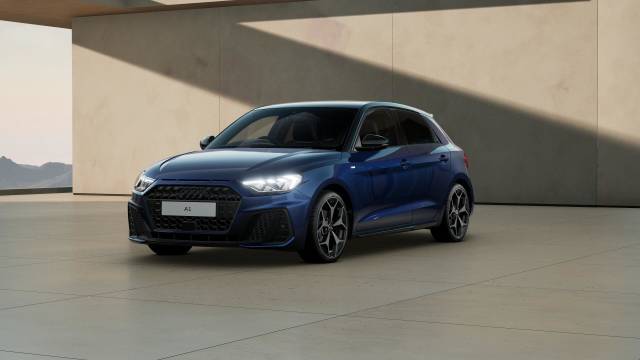Audi A1 Sportback AUDI A1 Sportback Black Edition 35 TFSI 150 PS S tronic Sportback Petrol Navarra blue, metallic Mythos