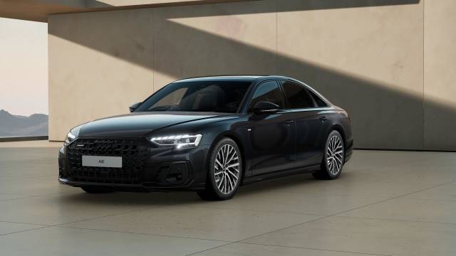 Audi A8 AUDI A8 Black Edition 50 TDI quattro 286 PS tiptronic Saloon Diesel Sebring black, crystal effect